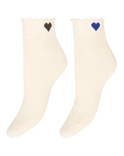 Fransa - FRDucia 2-Pack Strømper - Oatmeal